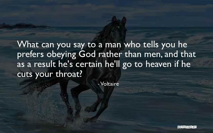 Religion Fanaticism Quotes By Voltaire