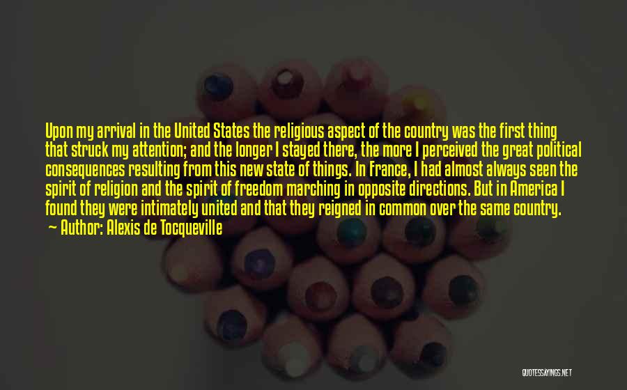 Religion In America Quotes By Alexis De Tocqueville