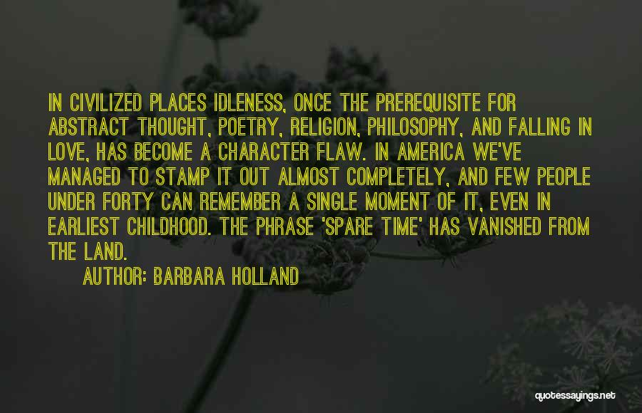 Religion In America Quotes By Barbara Holland