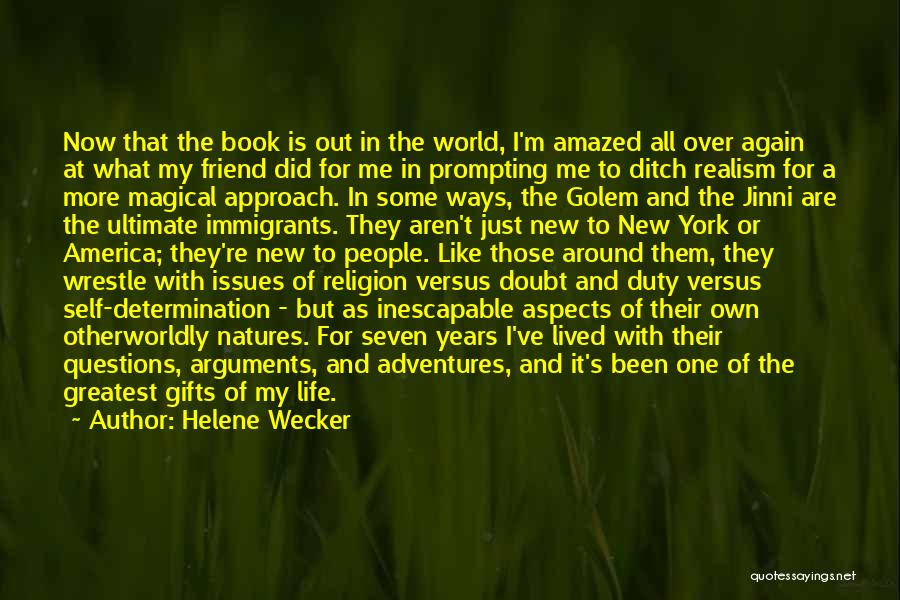 Religion In America Quotes By Helene Wecker