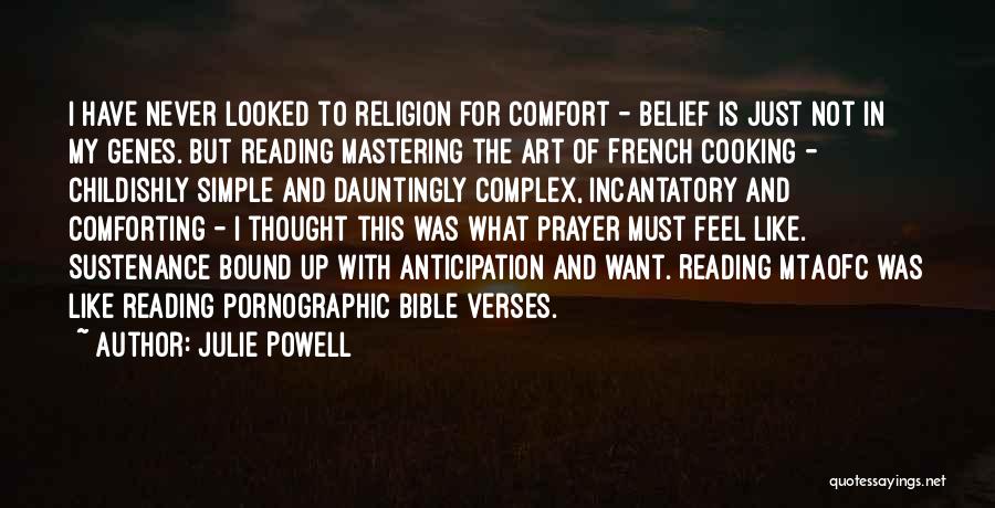 Religion In Art Quotes By Julie Powell