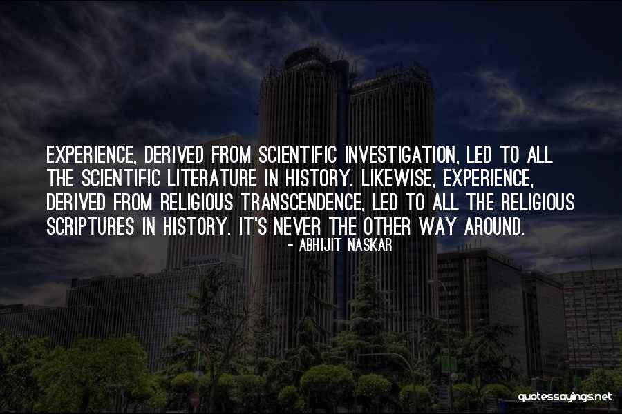 Religion In Literature Quotes By Abhijit Naskar