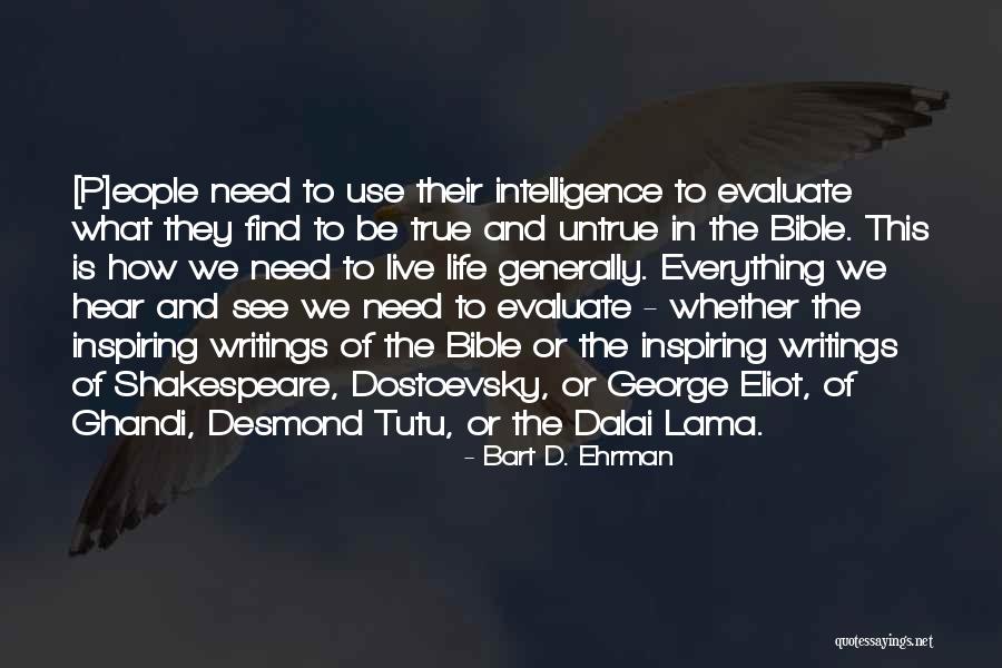 Religion In Literature Quotes By Bart D. Ehrman