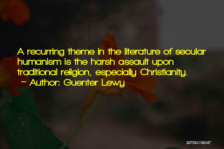 Religion In Literature Quotes By Guenter Lewy