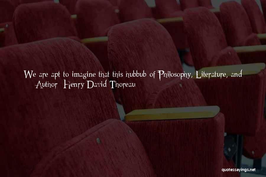 Religion In Literature Quotes By Henry David Thoreau