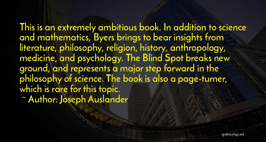 Religion In Literature Quotes By Joseph Auslander