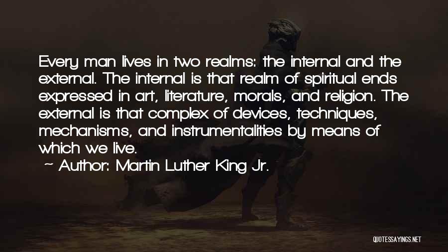 Religion In Literature Quotes By Martin Luther King Jr.