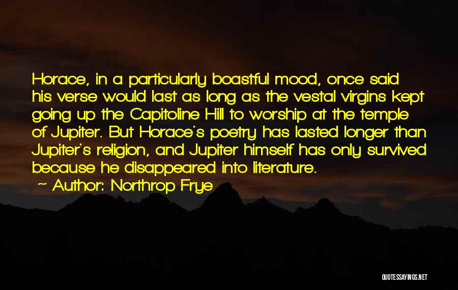 Religion In Literature Quotes By Northrop Frye