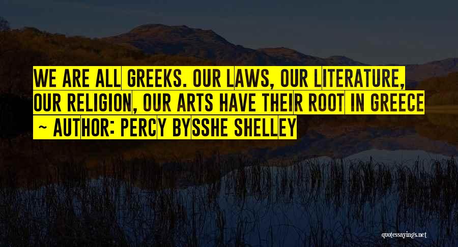 Religion In Literature Quotes By Percy Bysshe Shelley