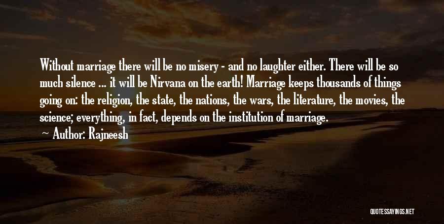 Religion In Literature Quotes By Rajneesh