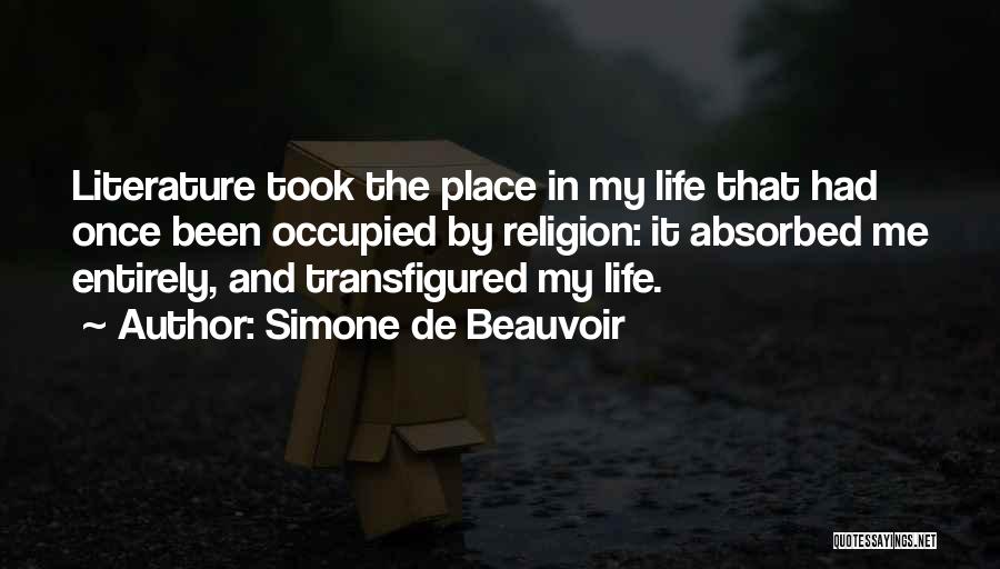 Religion In Literature Quotes By Simone De Beauvoir