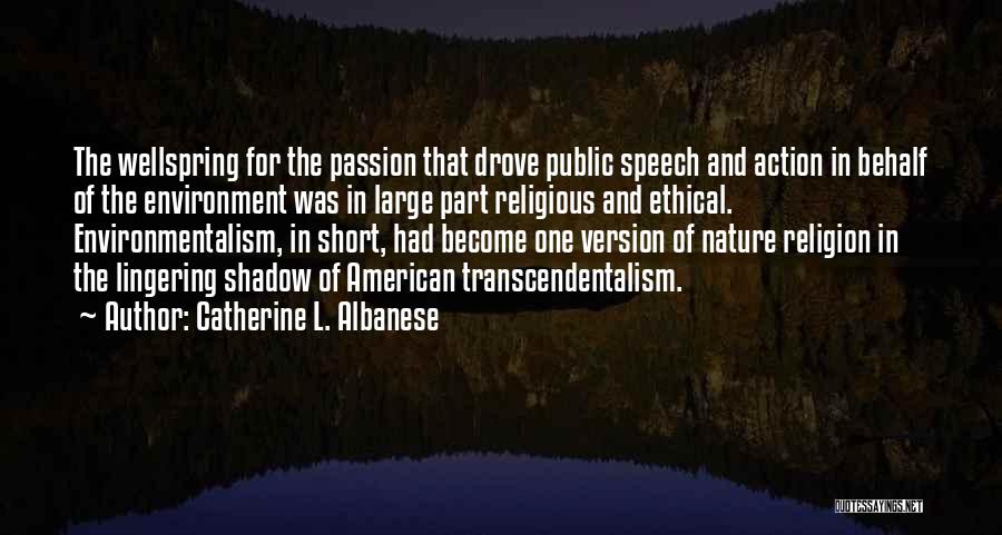 Religion In Nature Quotes By Catherine L. Albanese