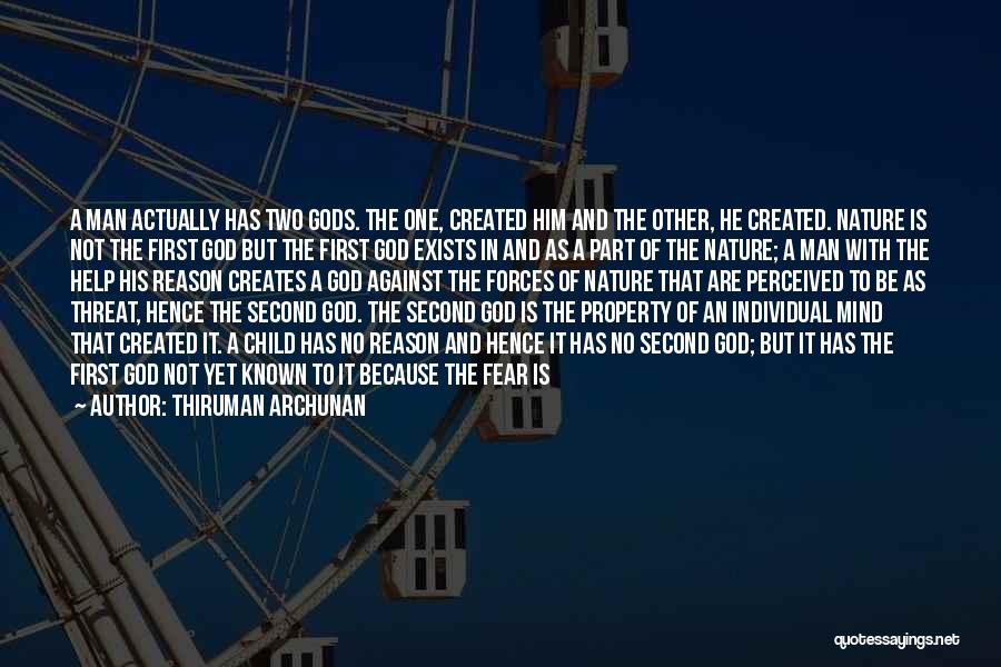 Religion In Nature Quotes By Thiruman Archunan