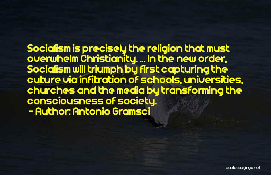 Religion In Schools Quotes By Antonio Gramsci