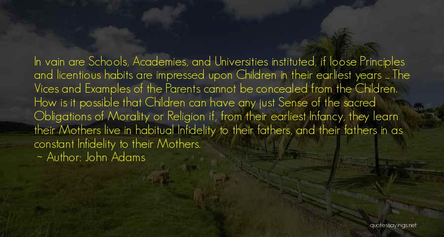 Religion In Schools Quotes By John Adams