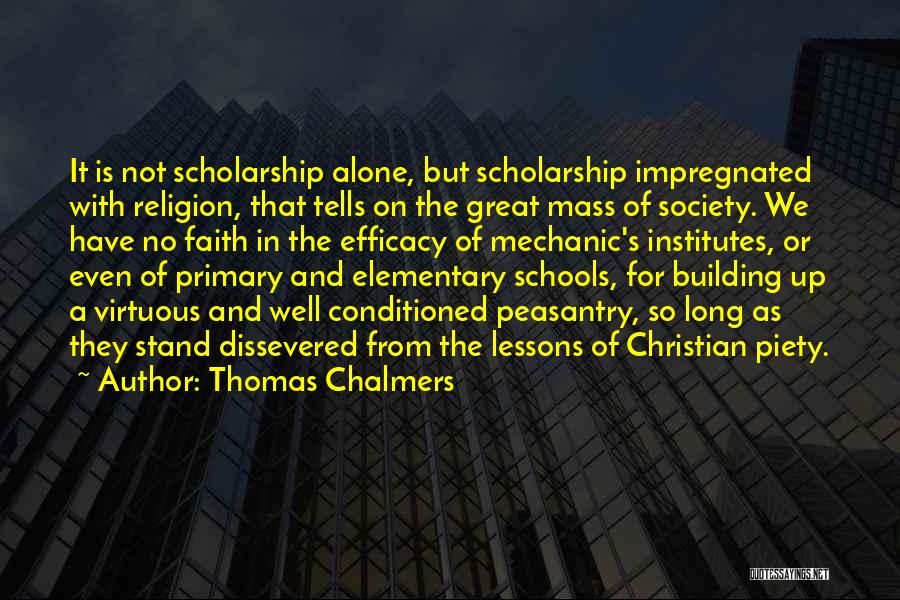 Religion In Schools Quotes By Thomas Chalmers