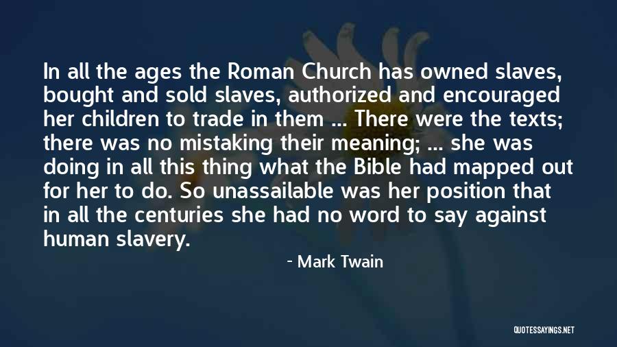 Religion In The Bible Quotes By Mark Twain