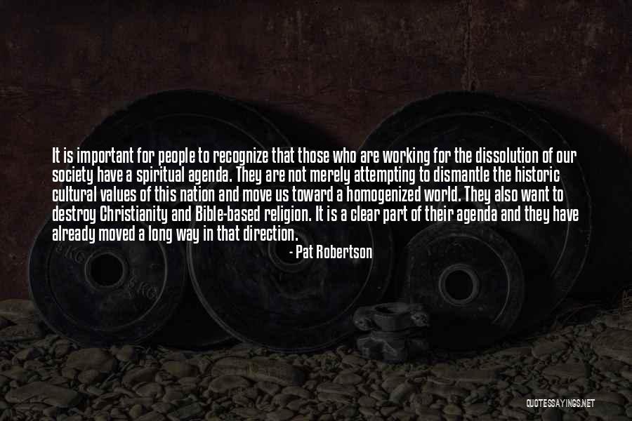 Religion In The Bible Quotes By Pat Robertson