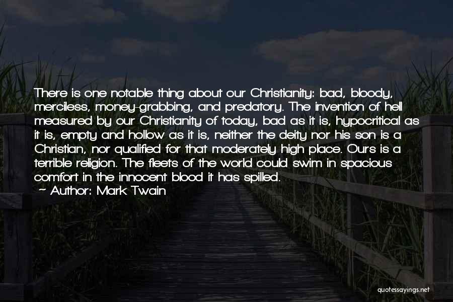 Religion Is Bad Quotes By Mark Twain