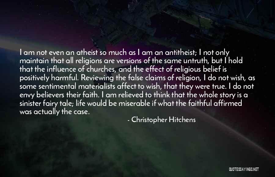 Religion Is Harmful Quotes By Christopher Hitchens