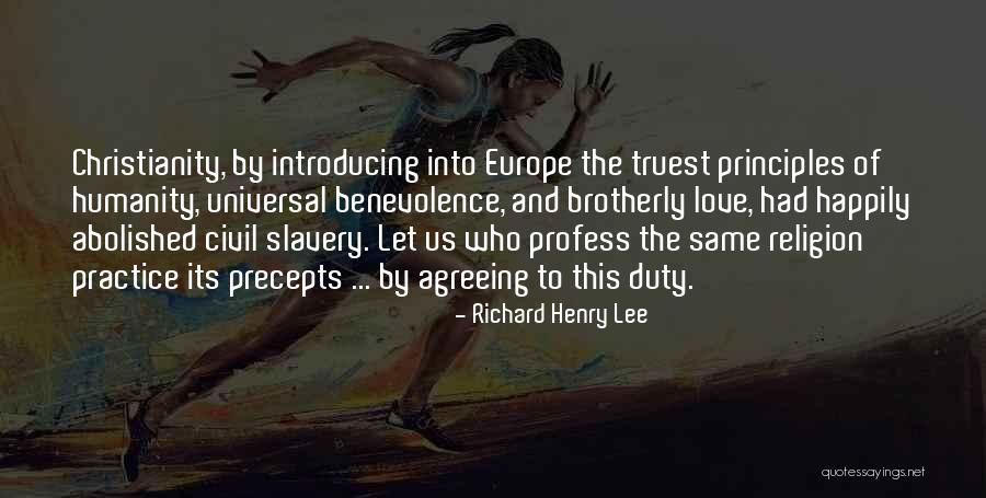 Religion Of Humanity Quotes By Richard Henry Lee Religion Of Humanity Quotes By Richard Henry Lee