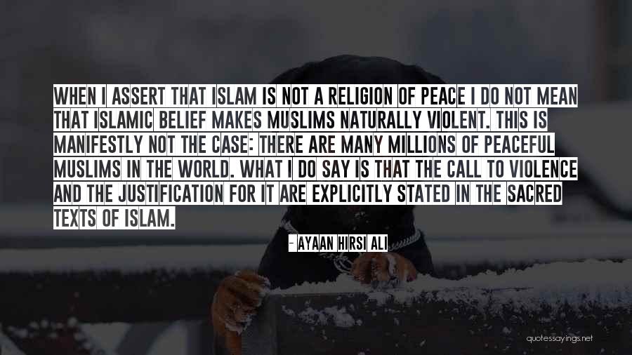 Religion Of Islam Quotes By Ayaan Hirsi Ali