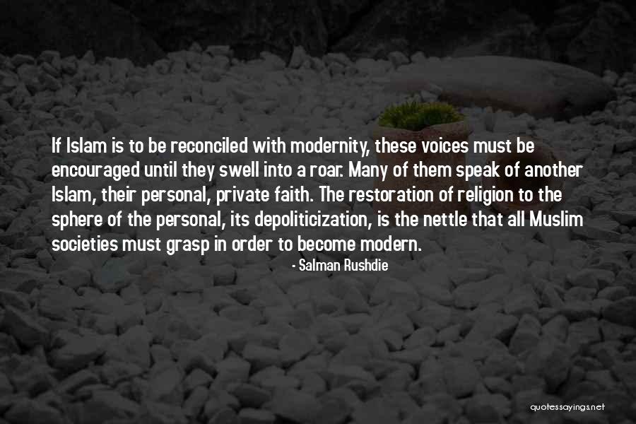 Religion Of Islam Quotes By Salman Rushdie