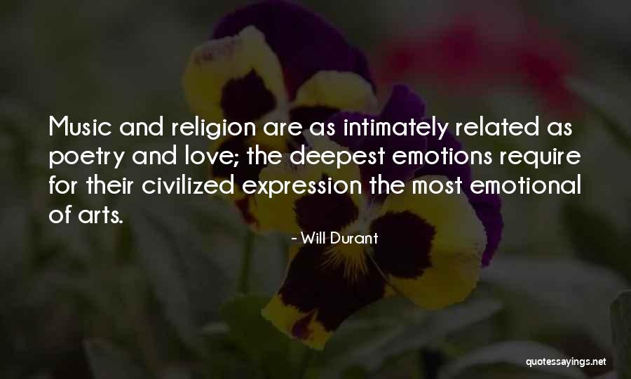 Religion Of Music Quotes By Will Durant Religion Of Music Quotes By Will Durant
