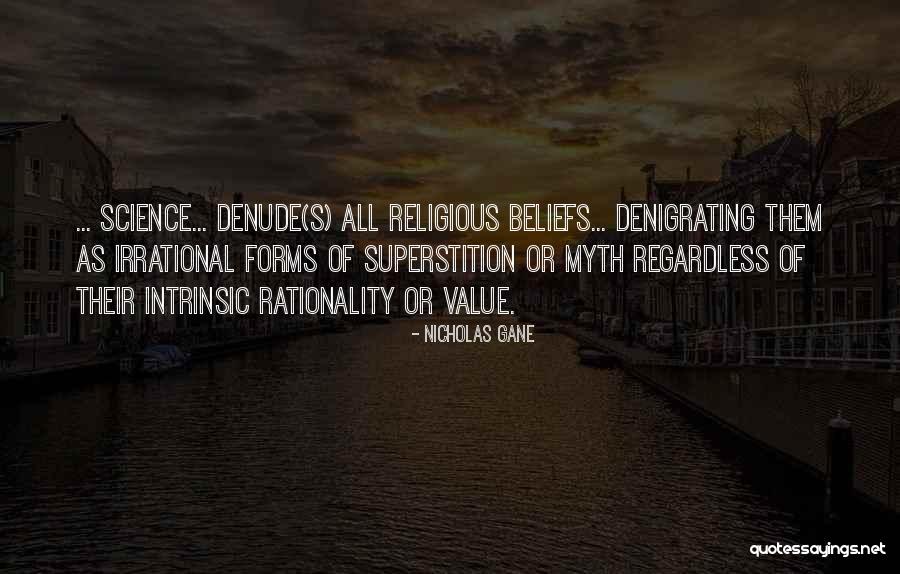 Religion Or Science Quotes By Nicholas Gane Religion Or Science Quotes By Nicholas Gane