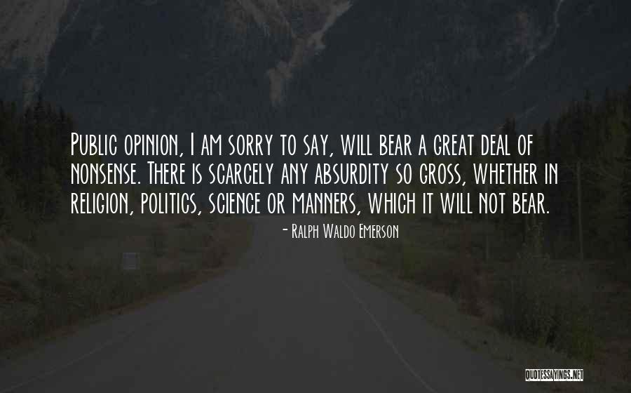 Religion Or Science Quotes By Ralph Waldo Emerson Religion Or Science Quotes By Ralph Waldo Emerson