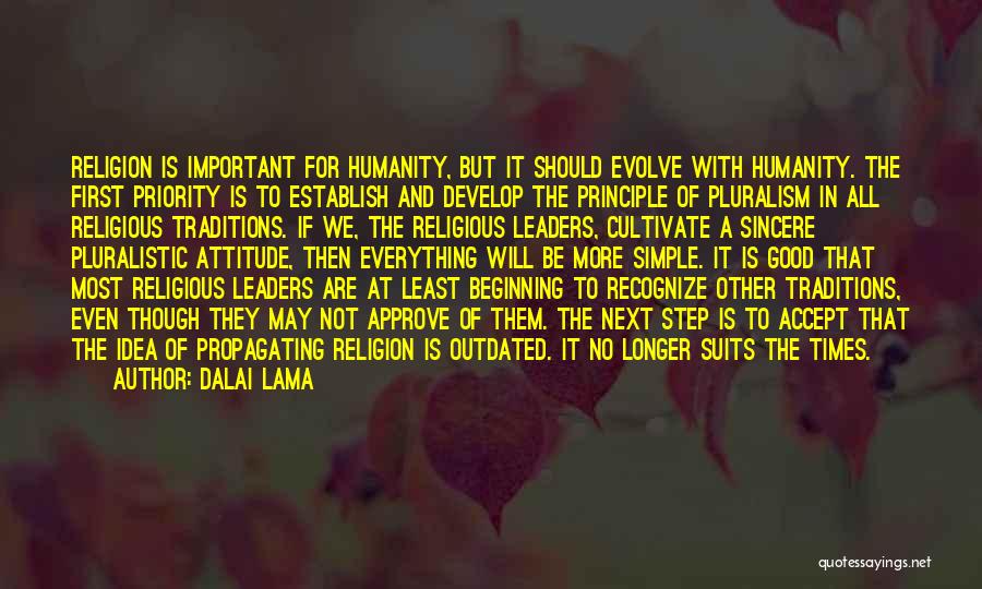 Religion Pluralism Quotes By Dalai Lama