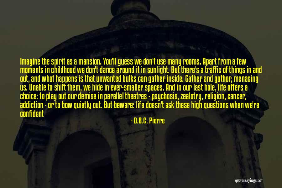 Religion Psychosis Quotes By D.B.C. Pierre