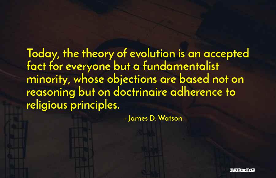 Religion Theory Quotes By James D. Watson Religion Theory Quotes By James D. Watson