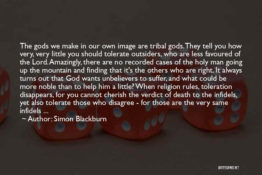 Religion Toleration Quotes By Simon Blackburn