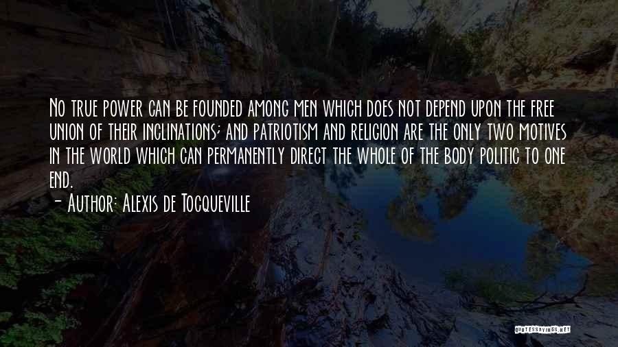 Religion Unity Quotes By Alexis De Tocqueville