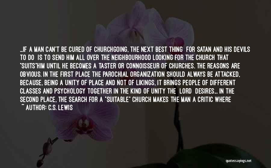 Religion Unity Quotes By C.S. Lewis