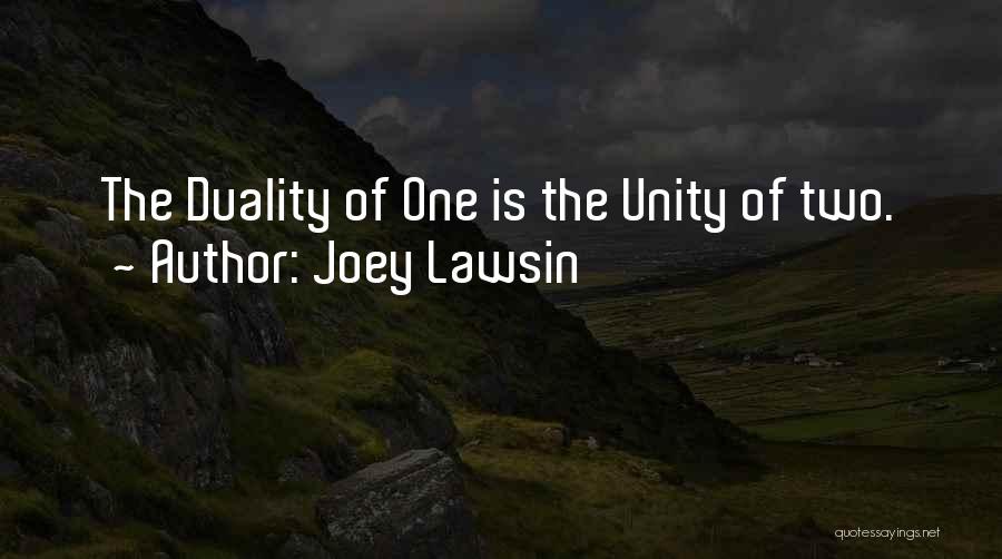 Religion Unity Quotes By Joey Lawsin