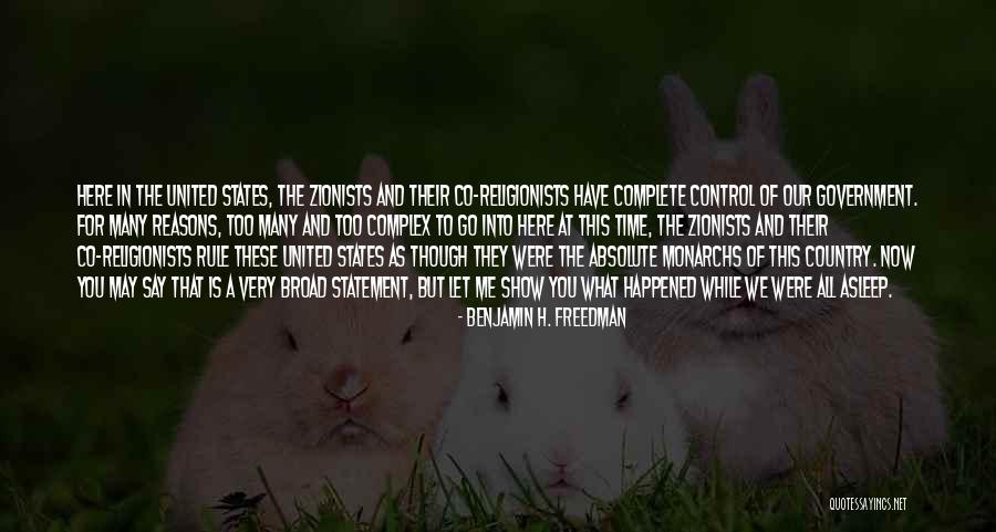 Religionists Quotes By Benjamin H. Freedman Religionists Quotes By Benjamin H. Freedman