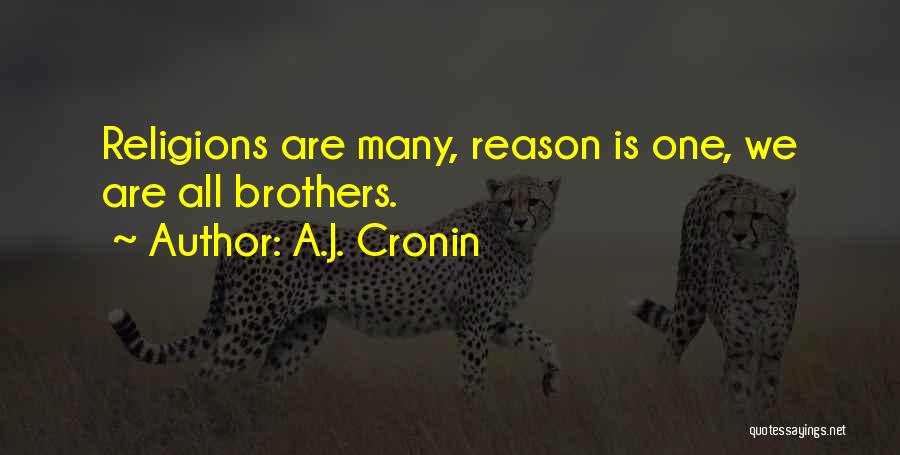 Religions Quotes By A.J. Cronin