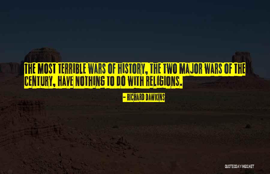 Religions Wars Quotes By Richard Dawkins