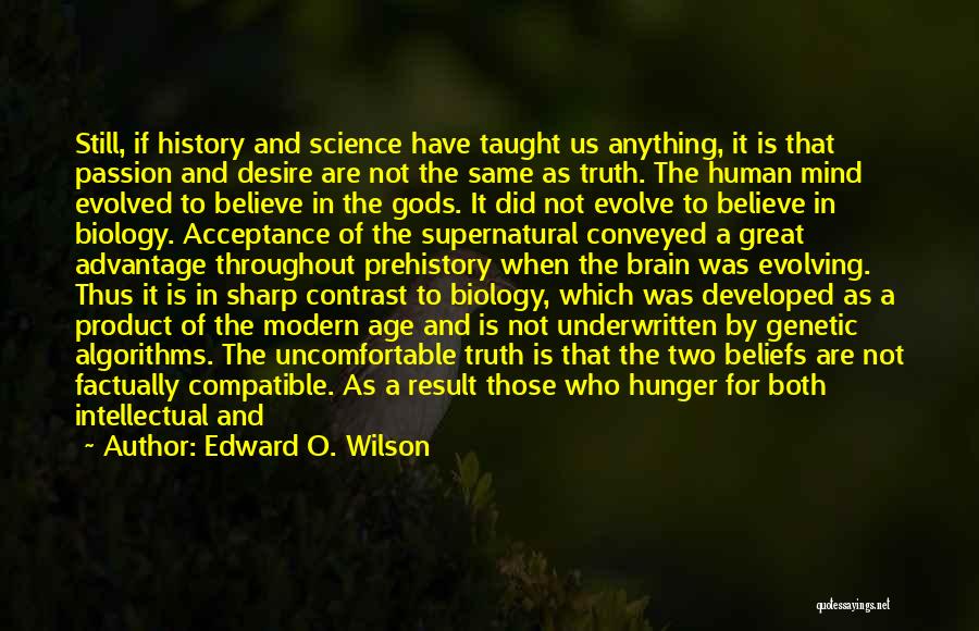 Religious Acceptance Quotes By Edward O. Wilson