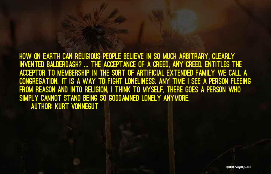 Religious Acceptance Quotes By Kurt Vonnegut