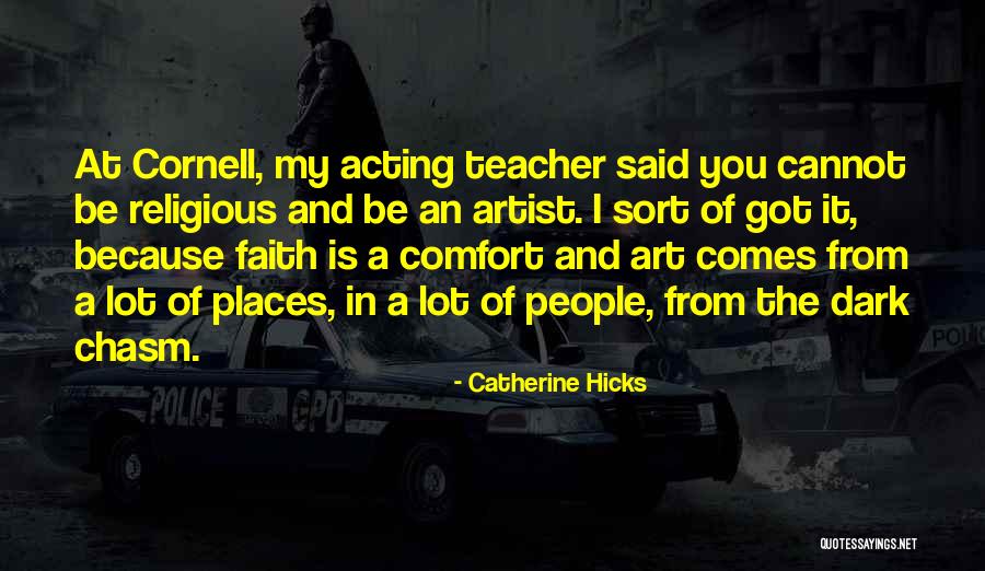 Religious Art Quotes By Catherine Hicks