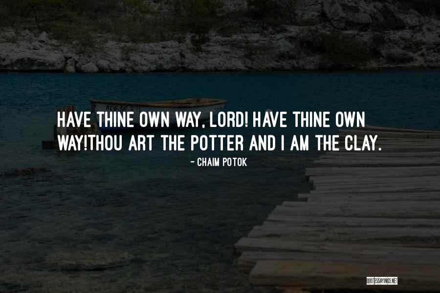 Religious Art Quotes By Chaim Potok