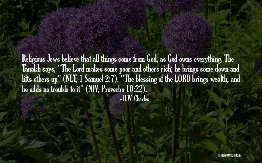Religious Blessing Quotes By H.W. Charles Religious Blessing Quotes By H.W. Charles