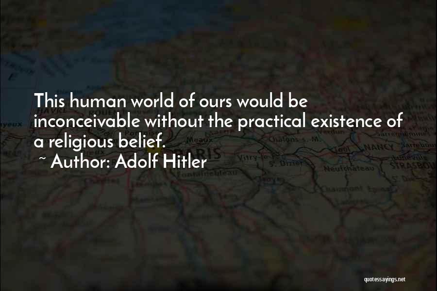 Religious Catholic Quotes By Adolf Hitler