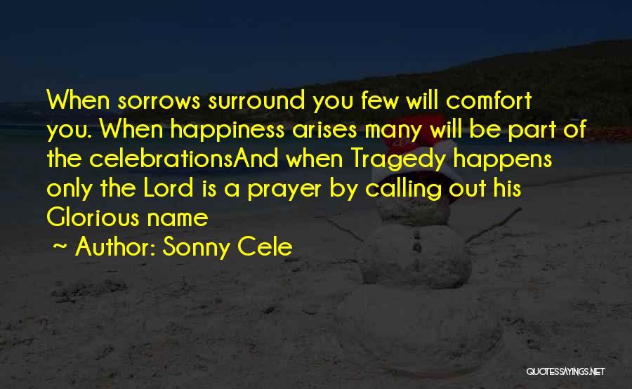 Religious Celebrations Quotes By Sonny Cele