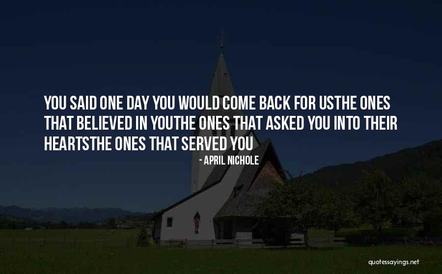 Religious Day Quotes By April Nichole Religious Day Quotes By April Nichole