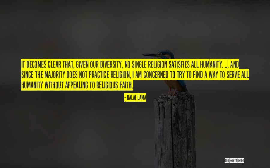 Religious Diversity Quotes By Dalai Lama Religious Diversity Quotes By Dalai Lama