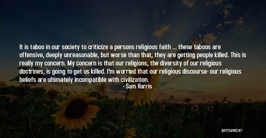 Religious Diversity Quotes By Sam Harris Religious Diversity Quotes By Sam Harris
